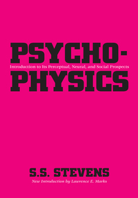 Imagen de portada: Psychophysics 1st edition 9780887386435