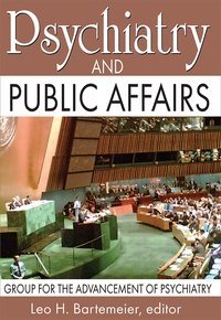 Imagen de portada: Psychiatry and Public Affairs 1st edition 9781138531000