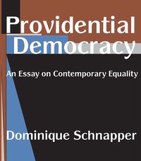 Cover image: Providential Democracy 1st edition 9780765803061