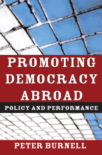 Imagen de portada: Promoting Democracy Abroad 1st edition 9781412818421