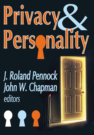 Imagen de portada: Privacy and Personality 1st edition 9781138530768