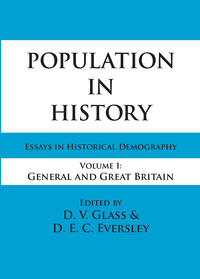 Cover image: Population in History 1st edition 9780202361956