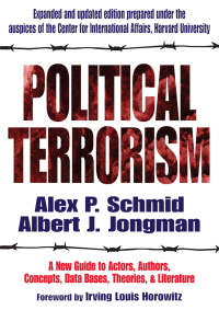 Imagen de portada: Political Terrorism 1st edition 9781412804691