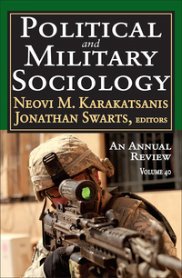 Cover image: Political and Military Sociology 1st edition 9781412851497