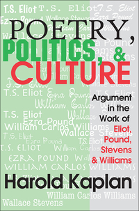 Imagen de portada: Poetry, Politics, and Culture 1st edition 9781412807357