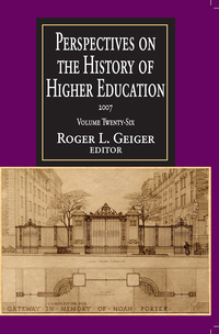 Imagen de portada: Perspectives on the History of Higher Education 1st edition 9781412807326
