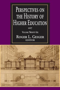 Cover image: Perspectives on the History of Higher Education 1st edition 9781412807326