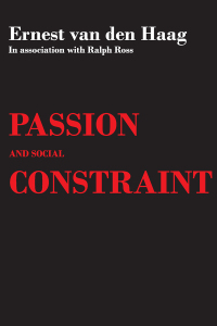 Cover image: Passion and Social Constraint 1st edition 9780202308975