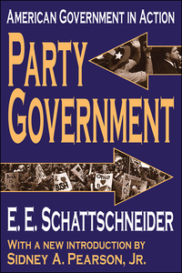 Imagen de portada: Party Government 1st edition 9780765805584