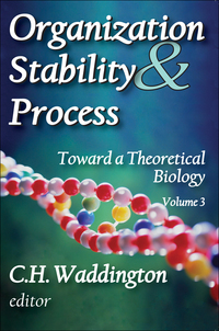 表紙画像: Organization Stability and Process 1st edition 9780202363837