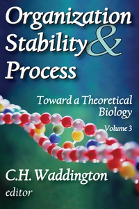 Cover image: Organization Stability and Process 1st edition 9780202363837