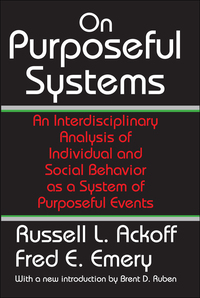 Imagen de portada: On Purposeful Systems 1st edition 9780202307985