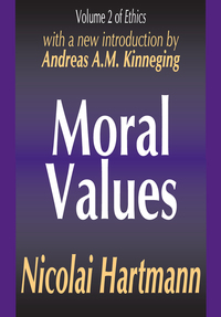 Cover image: Moral Values 1st edition 9780765809629