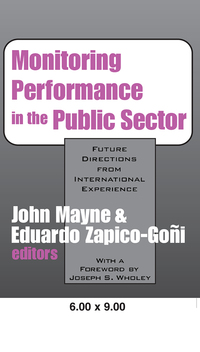表紙画像: Monitoring Performance in the Public Sector 1st edition 9781138528284