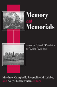 Cover image: Memory and Memorials 1st edition 9780765808134