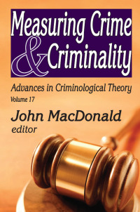 Cover image: Measuring Crime and Criminality 1st edition 9781138511965