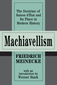 Cover image: Machiavellism 1st edition 9781138527386