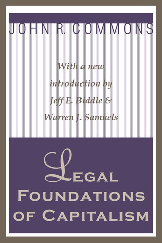 Cover image: Legal Foundations of Capitalism 1st edition 9781560007814