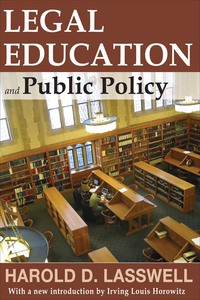 Cover image: Legal Education and Public Policy 1st edition 9781138527119