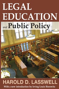 Cover image: Legal Education and Public Policy 1st edition 9781138527119