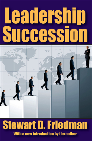 Cover image: Leadership Succession 1st edition 9780887381621