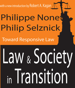 Imagen de portada: Law and Society in Transition 1st edition 9781138526952