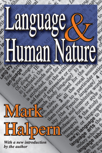 Cover image: Language and Human Nature 1st edition 9781138526884
