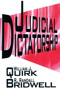 Imagen de portada: Judicial Dictatorship 1st edition 9781138526686