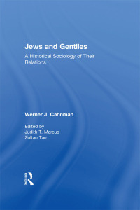 Cover image: Jews and Gentiles 1st edition 9781138511293
