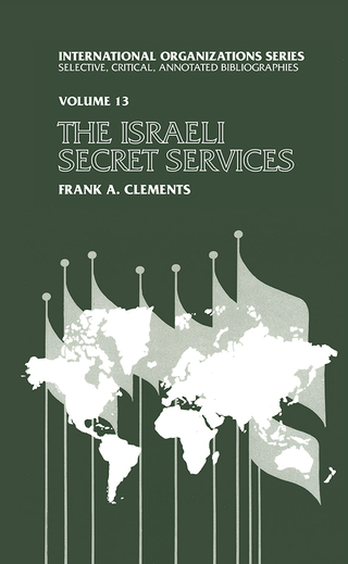 Cover image: Israeli Secret Services 1st edition 9781138526457