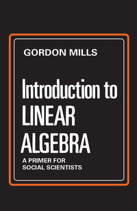 表紙画像: Introduction to Linear Algebra 1st edition 9781138526358
