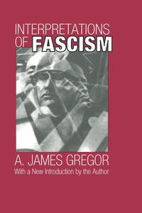 Immagine di copertina: Interpretations of Fascism 1st edition 9781138526303