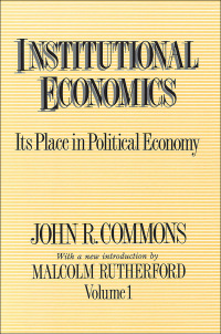 表紙画像: Institutional Economics 1st edition 9780887387975