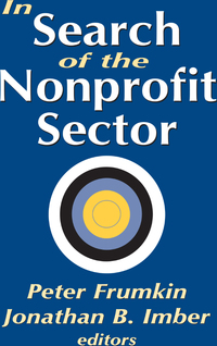 Cover image: In Search of the Nonprofit Sector 1st edition 9780765805188