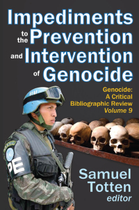 Titelbild: Impediments to the Prevention and Intervention of Genocide 1st edition 9781412849432