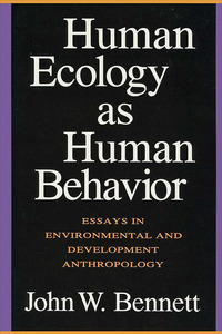 Cover image: Human Ecology as Human Behavior 2nd edition 9781560008491