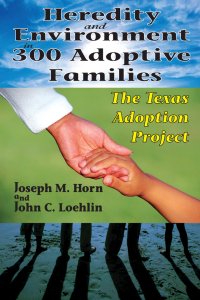 Cover image: Heredity and Environment in 300 Adoptive Families 1st edition 9781138510609