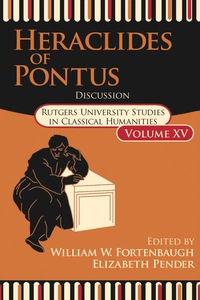 Cover image: Heraclides of Pontus 1st edition 9781412807982