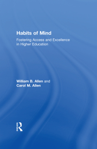 Cover image: Habits of Mind 1st edition 9780765801845