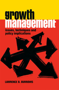 Imagen de portada: Growth Management 1st edition 9781138524613