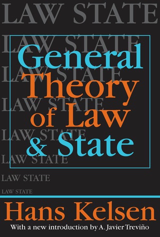Cover image: General Theory of Law and State 1st edition 9781138524200