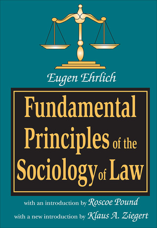 صورة الغلاف: Fundamental Principles of the Sociology of Law 1st edition 9781138524026
