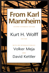 Imagen de portada: From Karl Mannheim 2nd edition 9781560006572