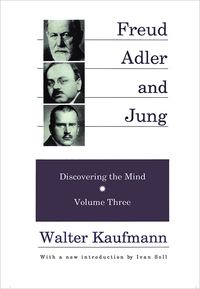 Cover image: Freud, Alder, and Jung 1st edition 9780887383953