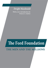 Cover image: Ford Foundation 1st edition 9780887387487