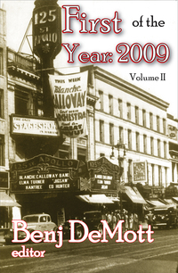 Cover image: First of the Year: 2009 1st edition 9781412811668