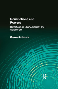Imagen de portada: Dominations and Powers 1st edition 9781138522428