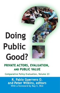 Omslagafbeelding: Doing Public Good? 1st edition 9781412862462