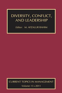 Cover image: Diversity, Conflict, and Leadership 1st edition 9781138509276