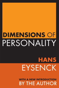 Imagen de portada: Dimensions of Personality 1st edition 9781560009856